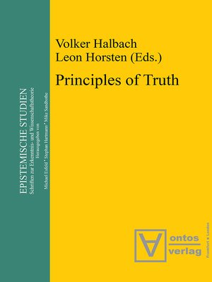 cover image of Principles of Truth